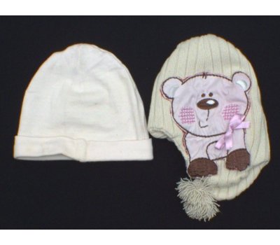 Dětská čepice set dvou kusů Puppy