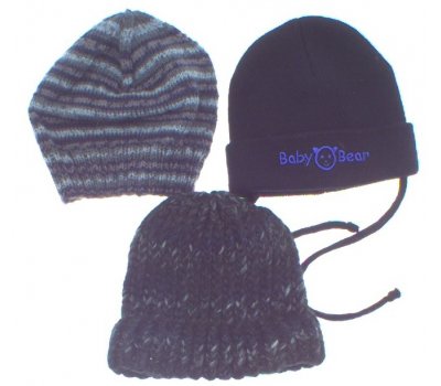 Dětská čepice set 3ks Puppy