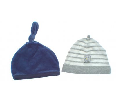 Dětská čepice set dvou kusů Denim