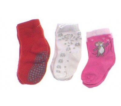 Dětské ponožky - set 3 kusu Puppy