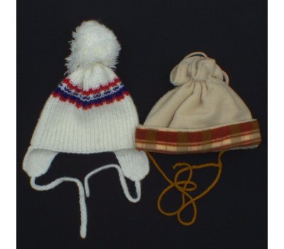 Dětské čepice set dvou kusů Puppy