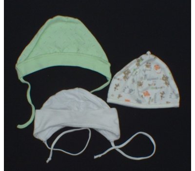 Dětské čepice set tří kusů George