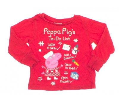 Dětské pyžamo - horní díl Peppa Pig