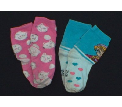 Dívčí ponožky set dvou párů Puppy