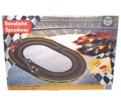 Autodráha+set 2Ks autíčka Rennbahn