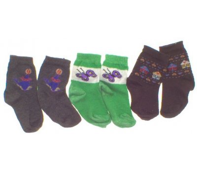 Dětské ponožky set 3Ks Puppy